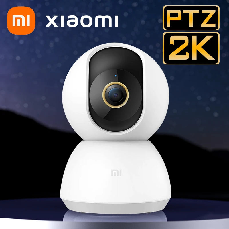 Xiaomi 360° Smart Home Security Camera Mi PTZ 2K Webcam 1296P 3 Megapixel AI Human Detection Night Vision Webcam