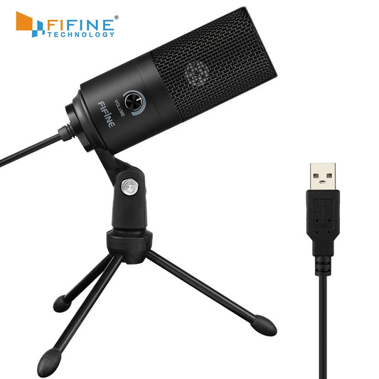 FIFINE Metal USB Condenser Recording Microphone - K669