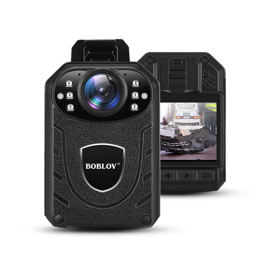 BOBLOV KJ21 Body Worn Mini Camera HD 1296P DVR Recorder Security Cam