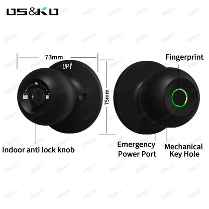 Smart Fingerprint Door Lock with App Control