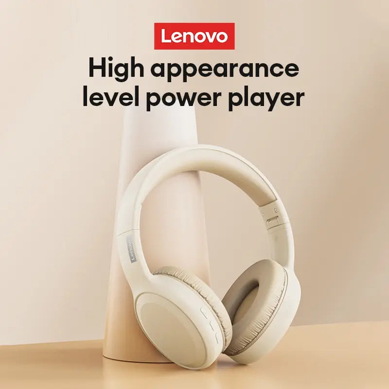 Lenovo TH30 Wireless Headphones Bluetooth 5.3 Foldable Gaming Headset with Mic 250mAh