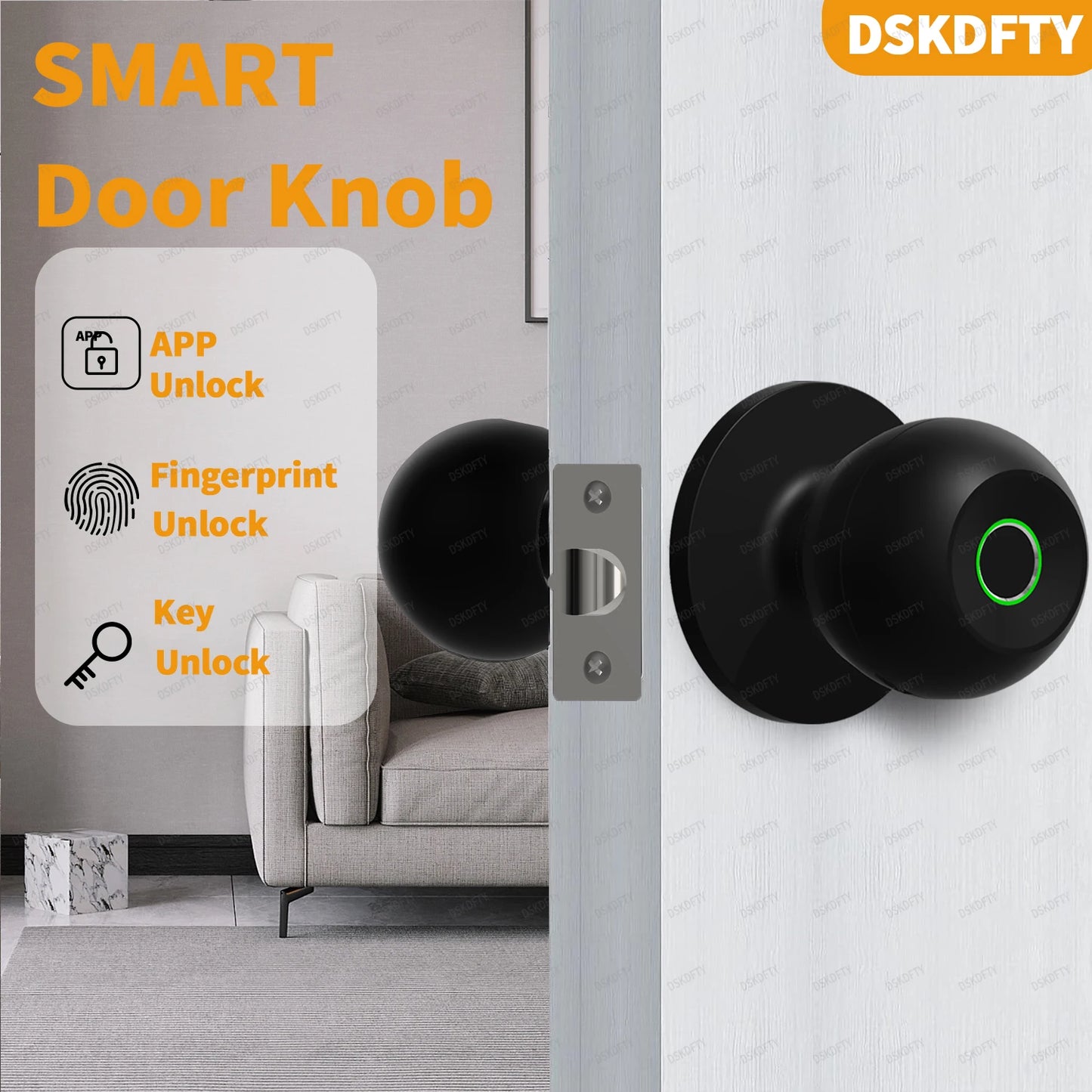 Smart Fingerprint Door Lock with App Control