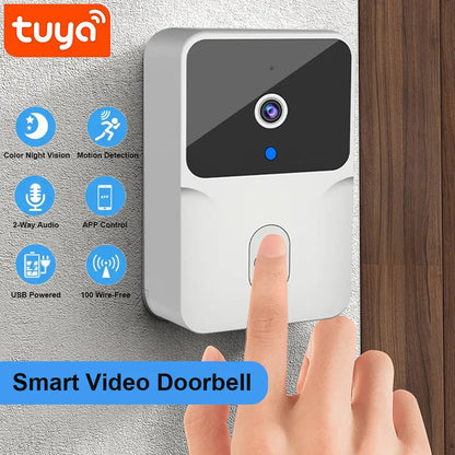 ONENUO Tuya WiFi Video Doorbell | Wireless HD Camera | Smart Home Security Intercom