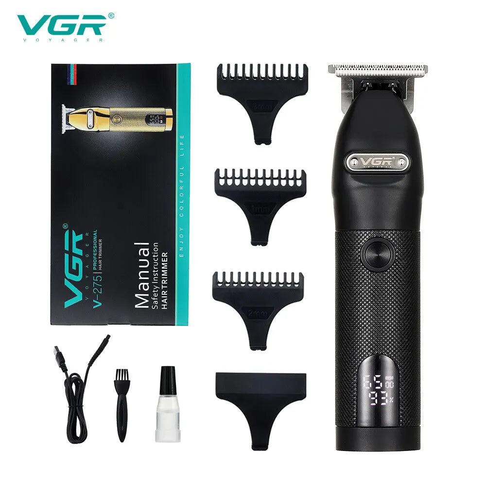 VGR V-275: Rechargeable LCD Hair Clipper & Trimmer