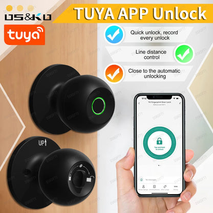 Smart Fingerprint Door Lock with App Control