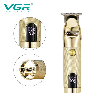 VGR V-275: Rechargeable LCD Hair Clipper & Trimmer