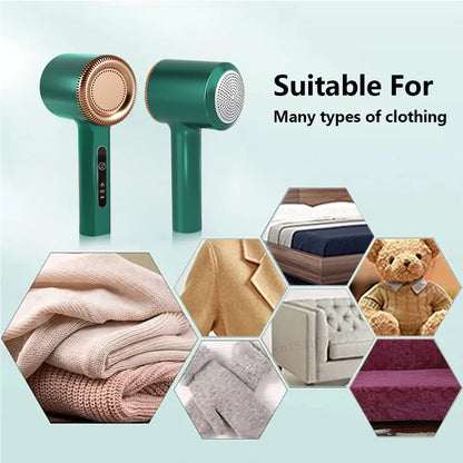 Rechargeable Lint Remover - Portable Electric Fabric Shaver for Clothes